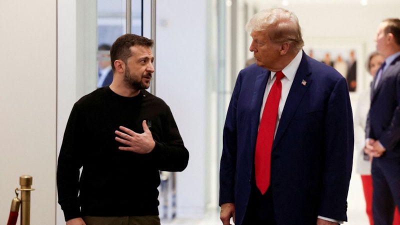 Vladimir Zelensky, pazartesi günü ABD'de Başkan Donald Trump ile bir araya gelecek
