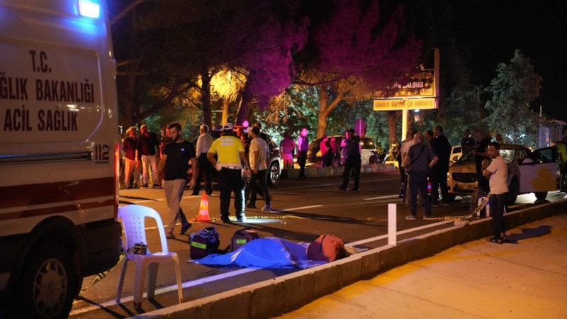 Burdur'da düğünden çıkan yaşlı adam kazada can verdi