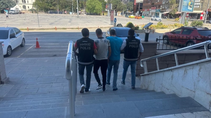 Kırıkkale’deki uyuşturucu operasyonunda iki kişi tutuklandı