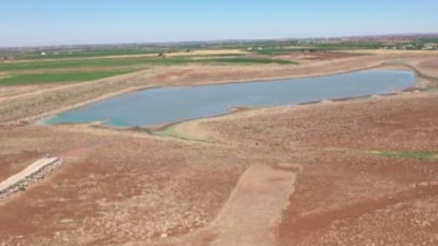 Sulutepe Göleti, 49 yıl sonra kuraklık tehdidi altında