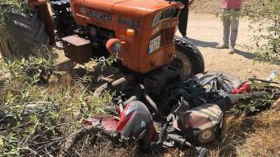 Malatya'da traktörle çapışan motosikletli genç hayatını kaybetti