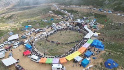 Artvin’de 16 yıl sonra Salikvan Yaylası Festivali düzenlendi