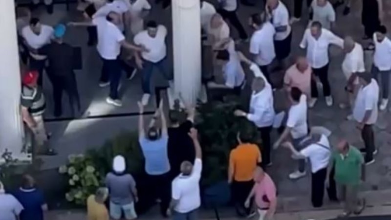 Samsun'da CHP'de delege seçimi kavgasında gözaltı