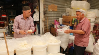 Diyarbakır'da kışlık peynir hazırlıkları başladı