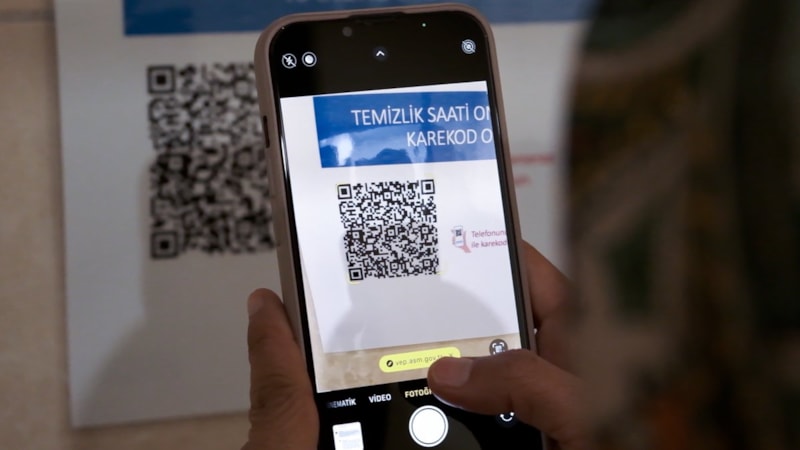 Hastanelerde 'QR Kod Temizlik Uygulaması' dönemi