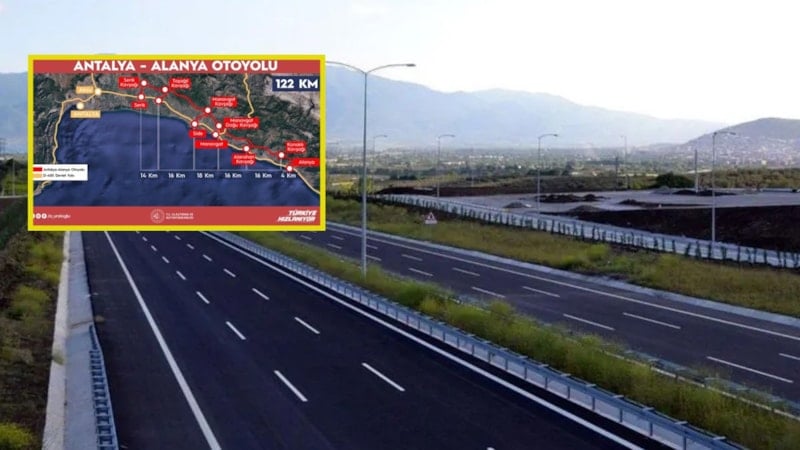 Dev proje için düğmeye basıldı! 2 buçuk saatlik yol 36 dakikaya düşüyor