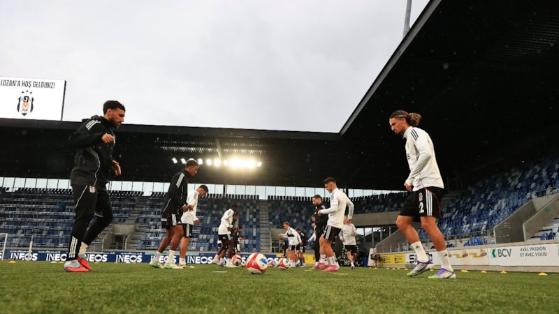 Beşiktaş, Lausanne maçının hazırlıklarını tamamladı