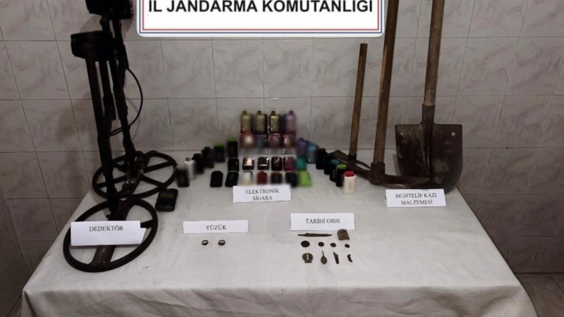 Sinop'ta tarihi eser kaçakçılığı operasyonu düzenlendi