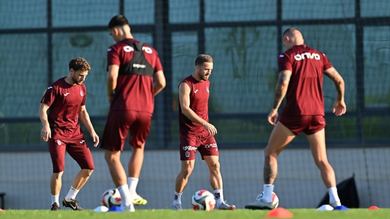 Trabzonspor'da Antalyaspor maçı hazırlıkları sürdü