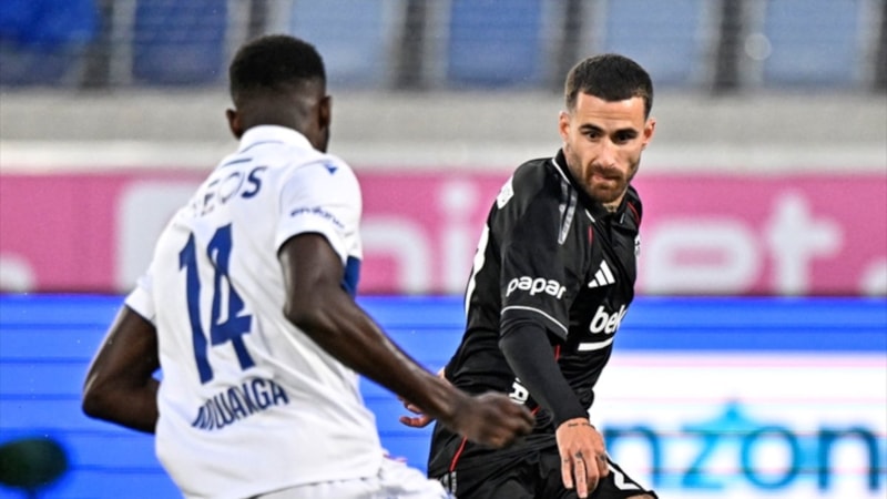 Beşiktaş, deplasmanda Lausanne ile berabere kaldı