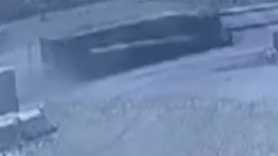 Şırnak'ta itfaiye aracının devrildiği kaza kameraya yansıdı