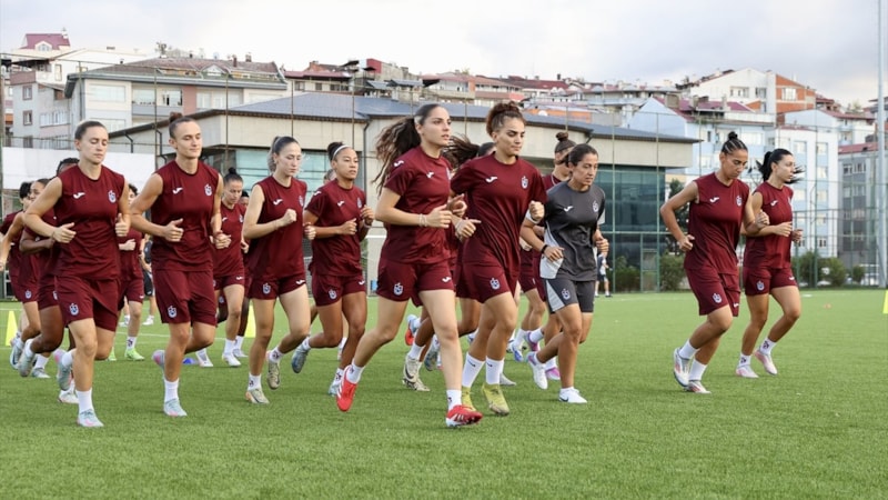 Trabzonspor Kadın Futbol Takımı'nın hedefi şampiyonluk