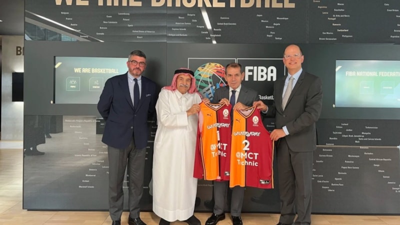Galatasaray heyetinden FIBA’ya ziyaret