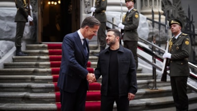 Vladimir Zelensky, NATO Genel Sekreteri Rutte ile bir araya geldi