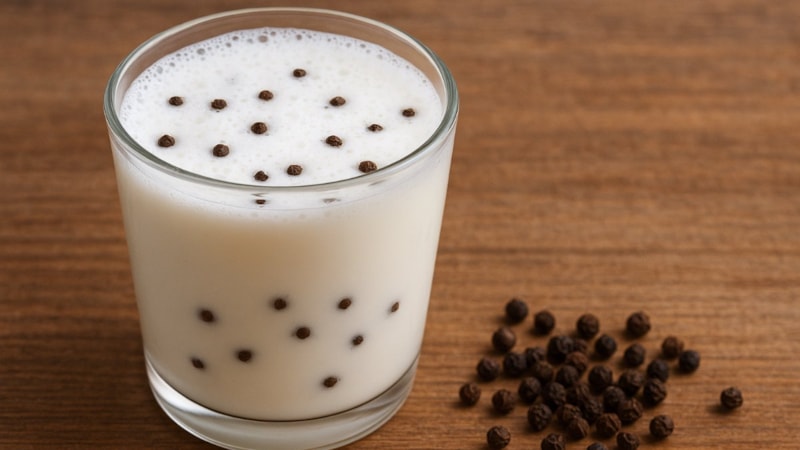 Karabiberli ayran içmek bakın ne işe yarıyor