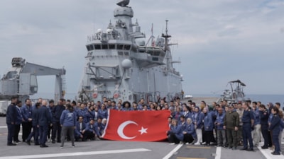 Cumhurbaşkanı Erdoğan’dan TCG Anadolu’da 