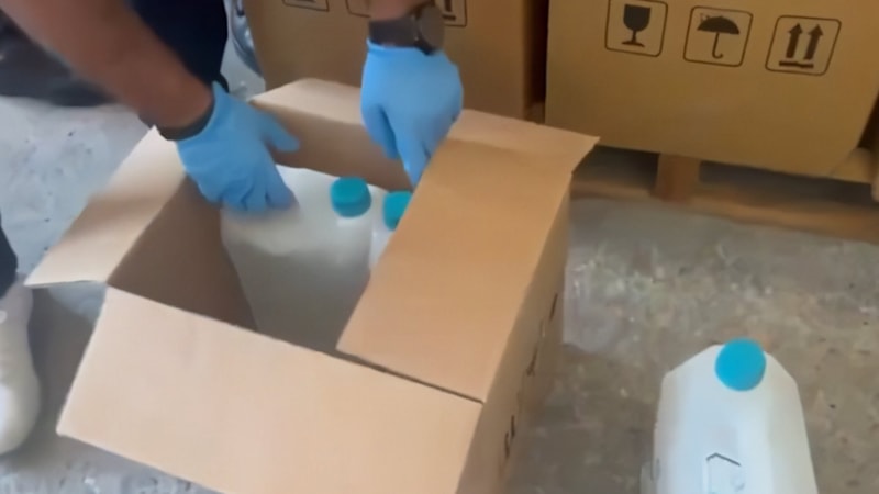 Antalya'da sahte alkol operasyonu: 7 şüpheli yakalandı