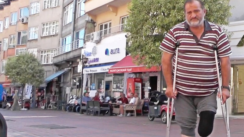 Zonguldak'ta şeker hastalığından dolayı ampute oldu: ''Bakanım yok''