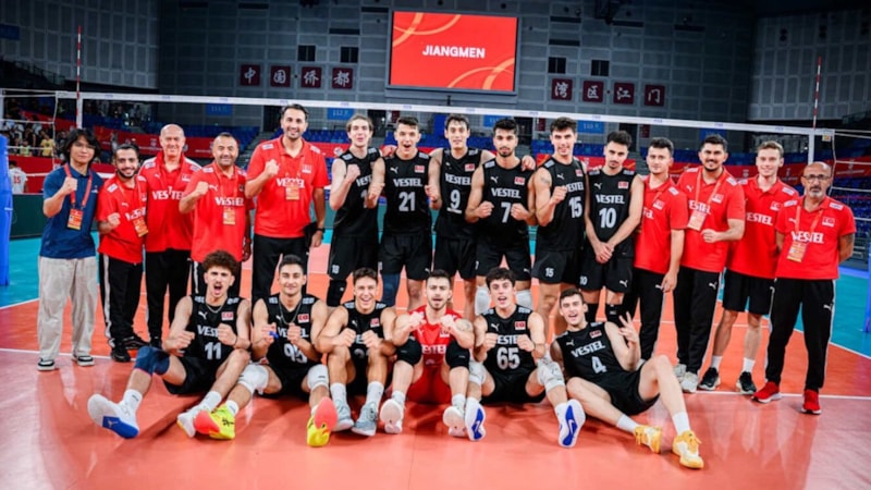 21 Yaş Altı Erkek Voleybol Milli Takımı, Fas'a set vermedi