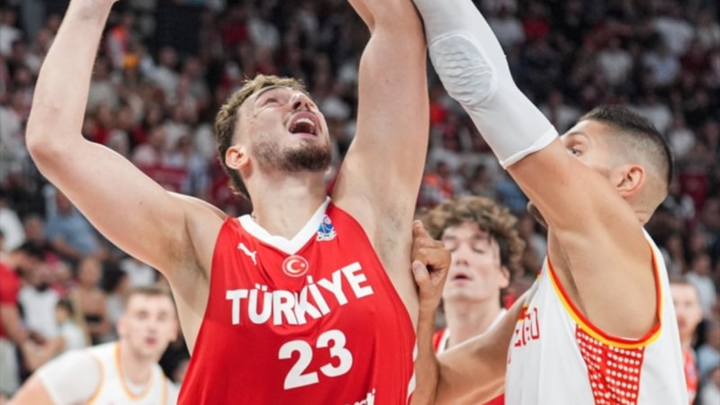 A Milli Erkek Basketbol Takımı, Karadağ'ı devirdi