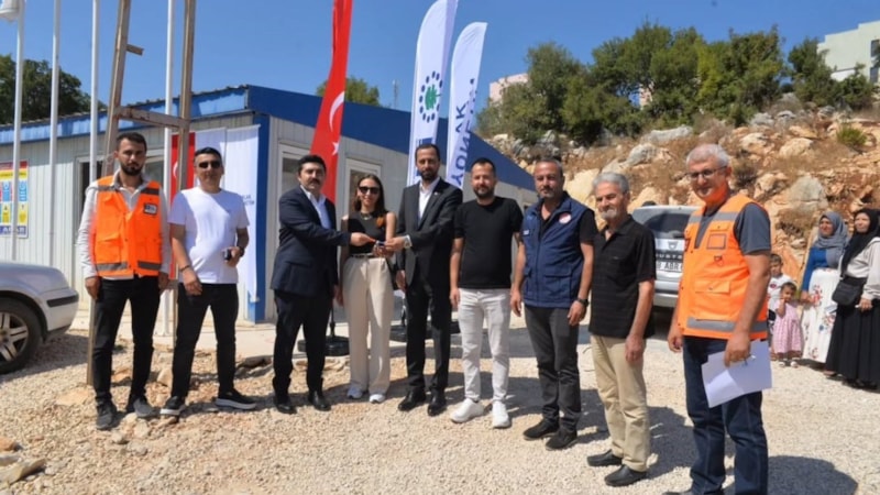 Hatay'da 467 konutun anahtar teslimi başladı