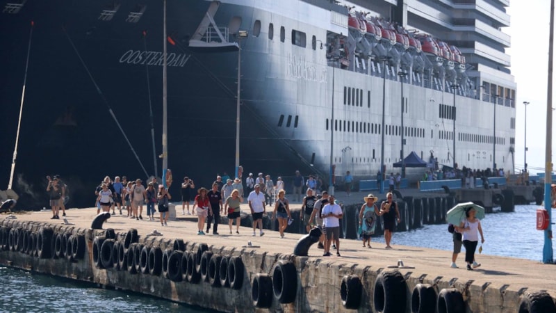 Kruvaziyer turizminde 12 yılın 'temmuz' rekoru kırıldı