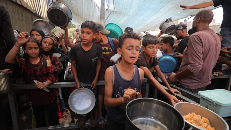 Gazze’de son 24 saatte 8 sivil daha açlık nedeniyle yaşamını yitirdi