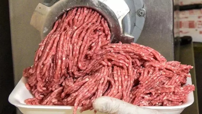 Kıyma gibi görünüyor...