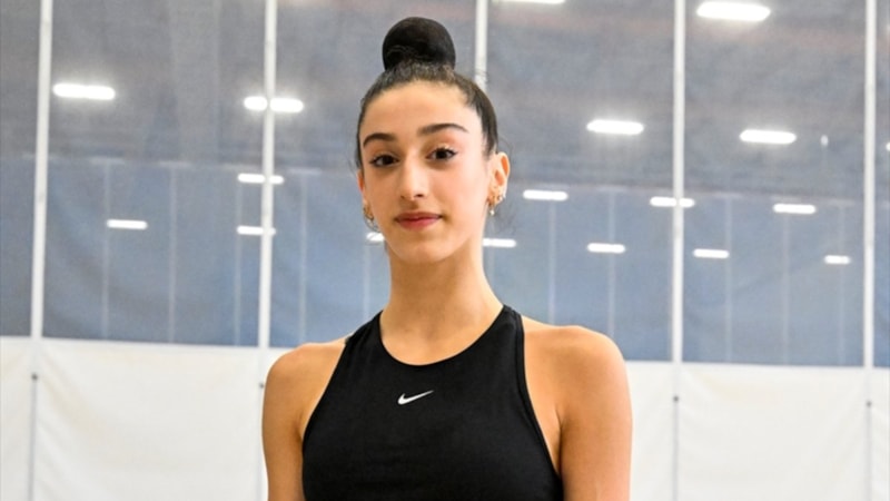 Hatice Gökçe Emir, çember aletinde dünya 7'ncisi oldu