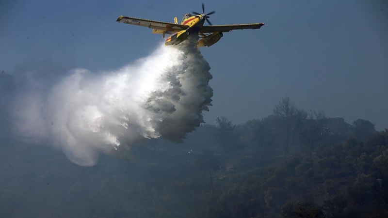 Orman yangınlarıyla mücadele: 'Ateş Kuşları' 19 bin 170 saat uçuş yaptı