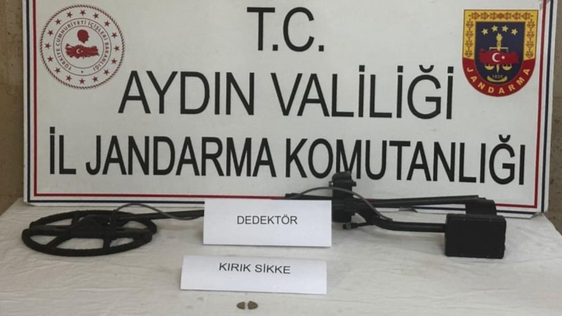 Aydın'da define avcıları suçüstü yakalandı