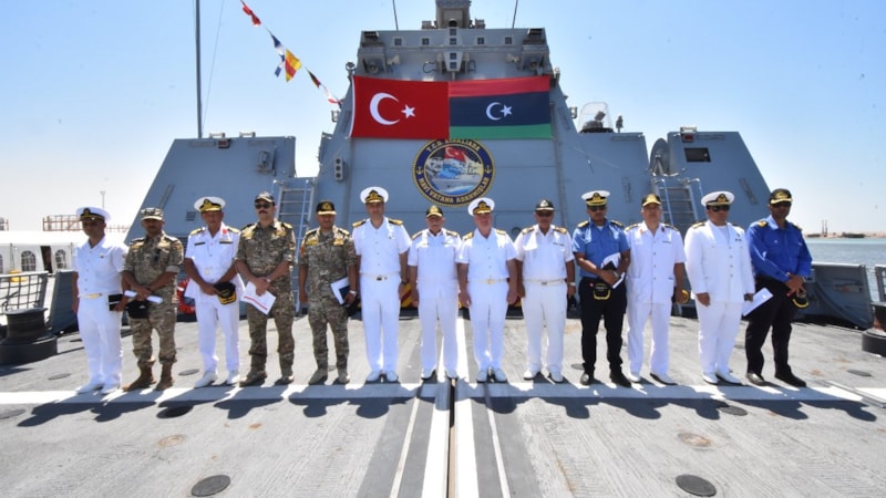 TCG Kınalıada, Bingazi'de