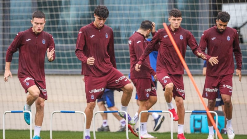 Trabzonspor, Samsunspor maçı hazırlıklarına başladı