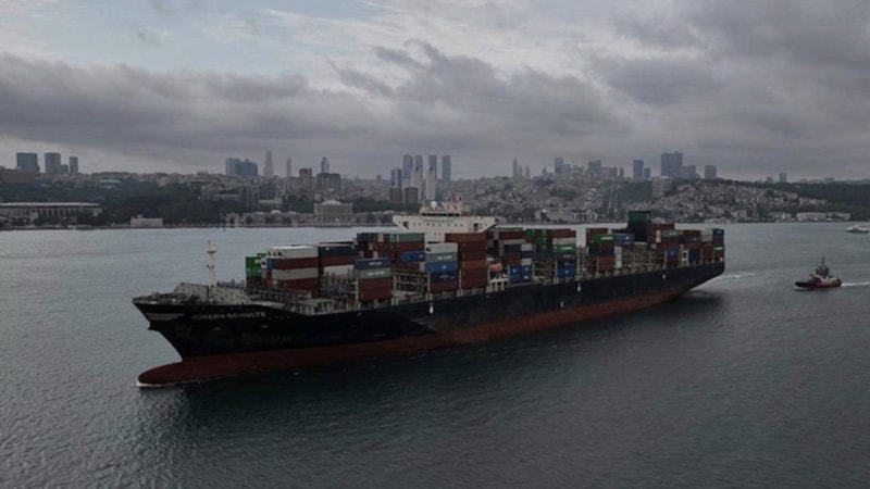 İsrail'e ait gemi Türkiye'ye alınmadı: Yunanistan'a yöneldi