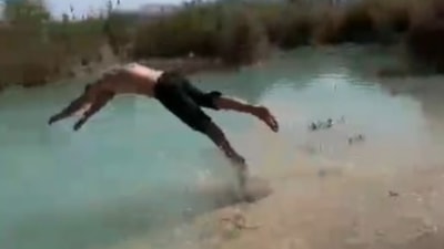 Isparta'da gölete balıklama atlayan çocuk öldü