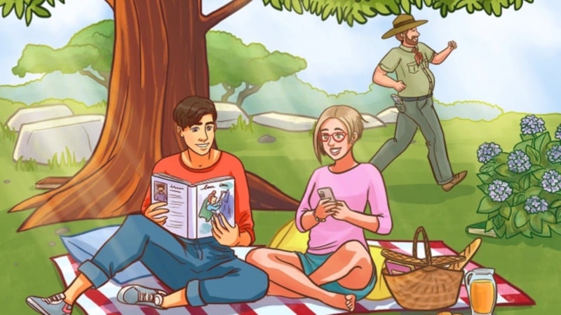 10 saniyelik zeka testi: 5 gizli kitabı bulan testi geçiyor