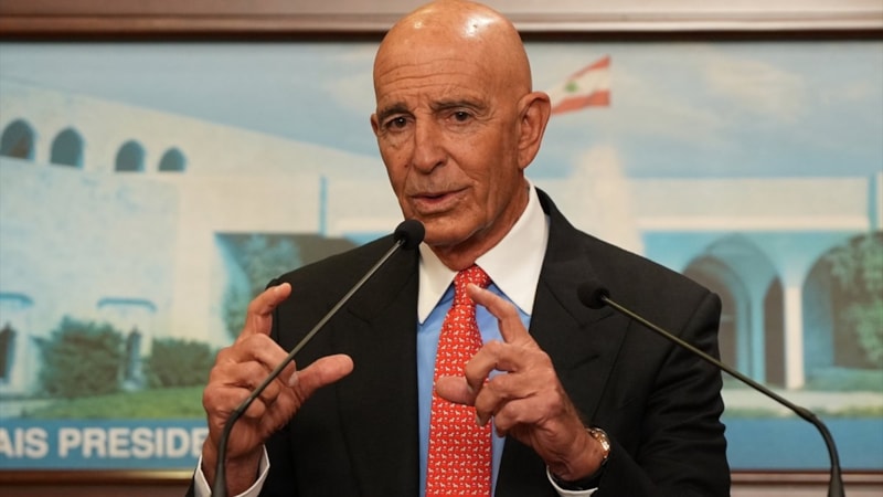 ABD'li Temsilci Barrack: İsrail, Hizbullah silah teslim edince Lübnan'dan çekilecek