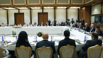 Cumhurbaşkanı Erdoğan, Yüksekovaspor Kadın Takımı'nı kabul etti