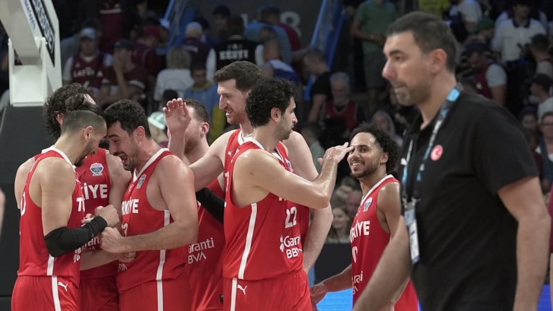 A Milli Basketbol Takımı, Avrupa Şampiyonası'nda Çekya ile karşılaşacak