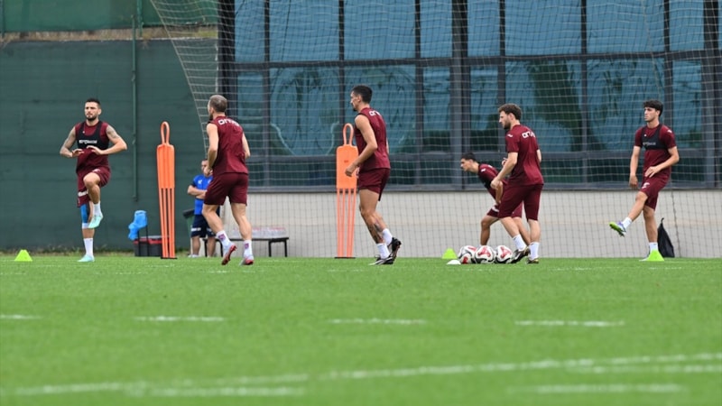 Trabzonspor, Samsunspor maçı hazırlıklarına devam ediyor