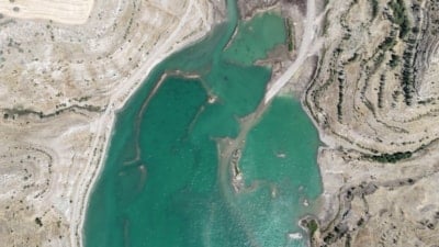 Sivas'ın önemli su kaynaklarında olan 4 Eylül Barajı alarm veriyor