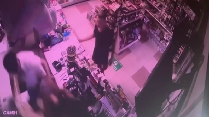 Düzce'de akaryakıt istasyonunda yumruklu kavga