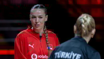 A Milli Kadın Voleybol Takımı, Slovenya maçı hazırlıklarına başladı