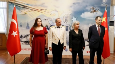 Çin'deki Zafer Bayramı resepsiyonunda Kurtuluş Savaşı kahramanları anıldı