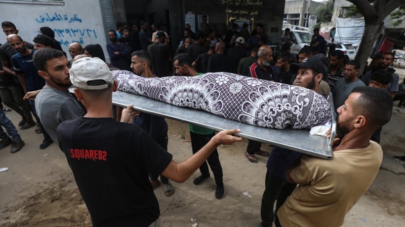 Gazze'de can kaybı 63 bin 371'e yükseldi