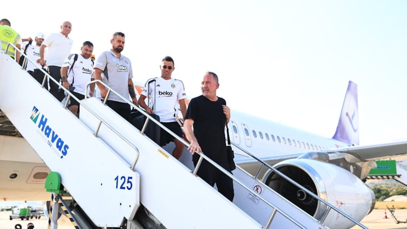 Beşiktaş, Alanya'ya geldi