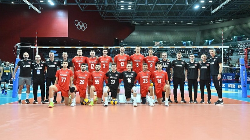 A Milli Erkek Voleybol Takımı, Hollanda'ya mağlup oldu