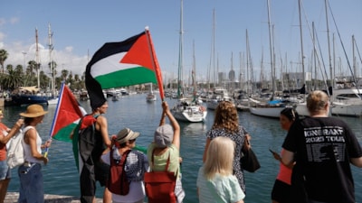 Akdeniz'den Filistin'e onlarca tekne, İsrail ablukasını kırmak için yelken açtı