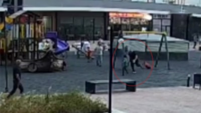 Bursa'da parkta oynayan çocukları yerden yere vuran şahıs serbest kaldı