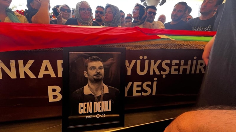 Cem Denli, Ankara'da son yolculuğuna uğurlandı